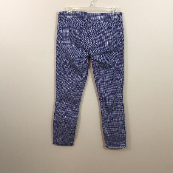 J Crew Toothpick Ankle Jean Basket Weave Print - Picture 6 of 6
